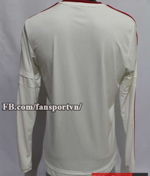 Áo đấu Manchester United 2015-2016 away climacool shirt jersey white