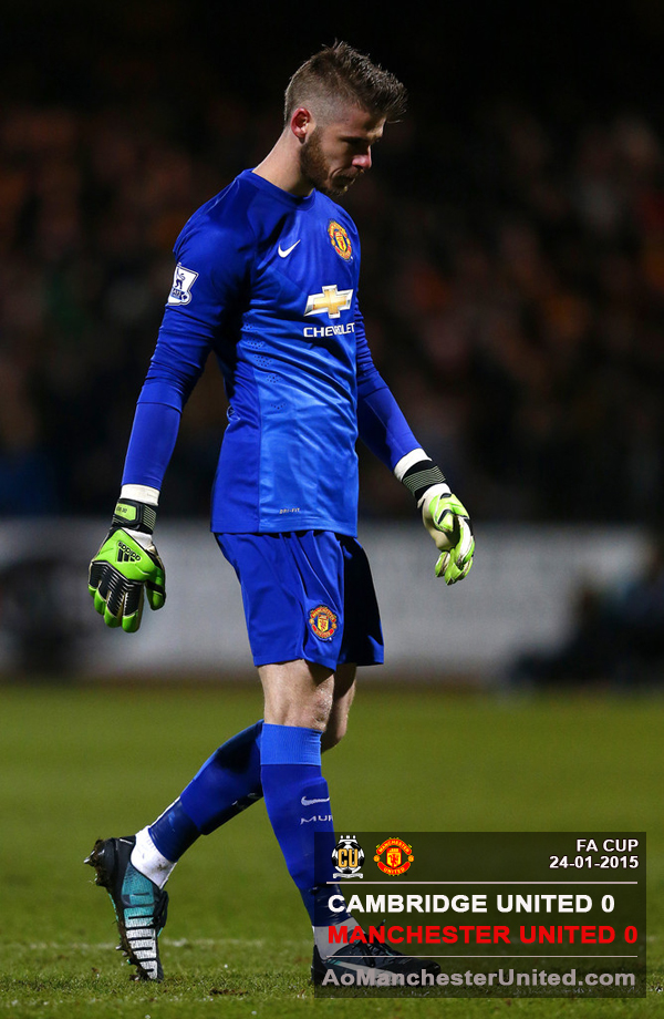 Áo thủ môn Manchester United 2014-2015 away goalkeeper blue