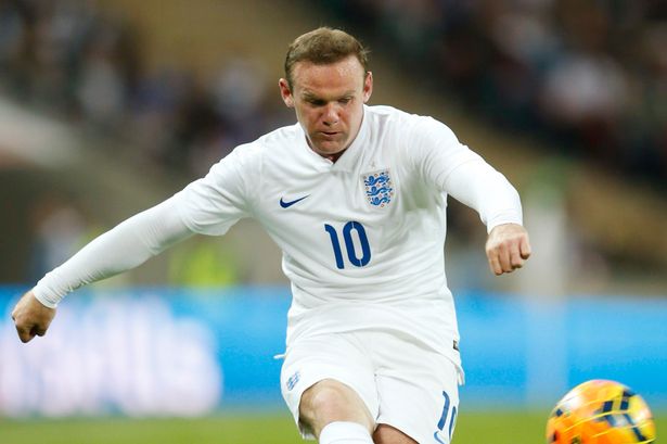 Áo Wayne Rooney #10 England 2014-2016 home shirt jersey white