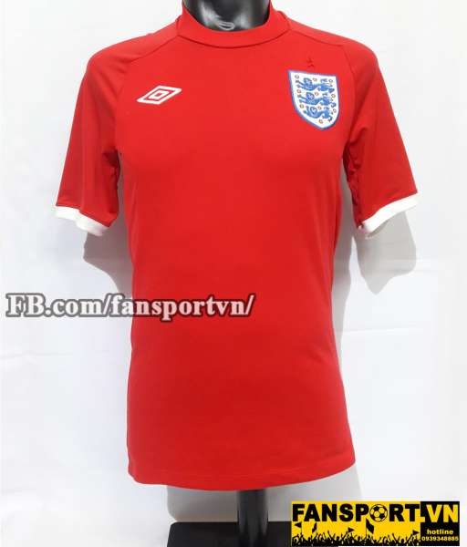 Áo đấu England 2010-2012 away shirt jersey