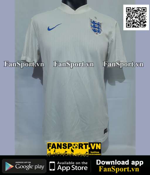 Áo đấu England 2014-2016 home shirt jersey white 588101 Nike