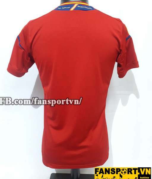 Áo đấu Spain 2012-2013 home shirt jersey red
