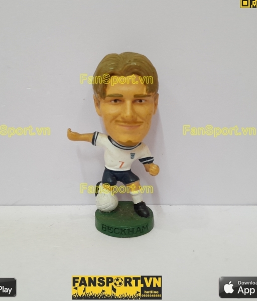 Tượng David Beckham 7 England 1999 2000 2001 home corinthian PRO282