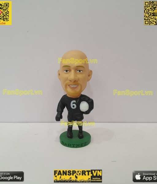 Tượng Fabien Barthez France 1998 home goalkeeper GK corinthian PRO007