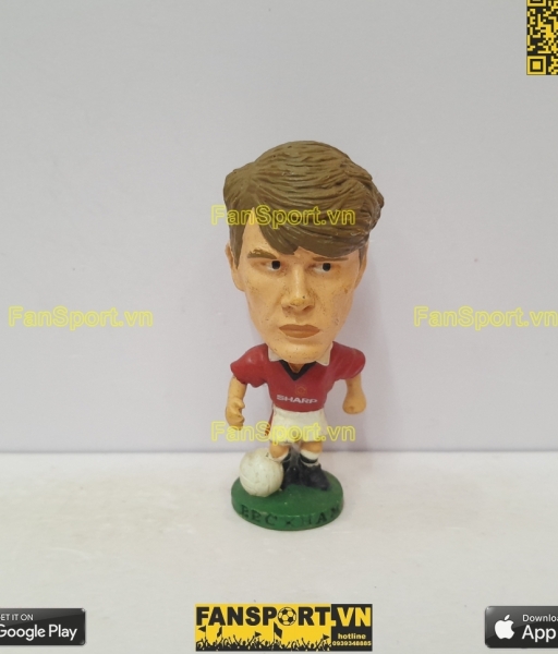 Tượng Beckham 10 Manchester United 1996-1997 home red corinthian PL361