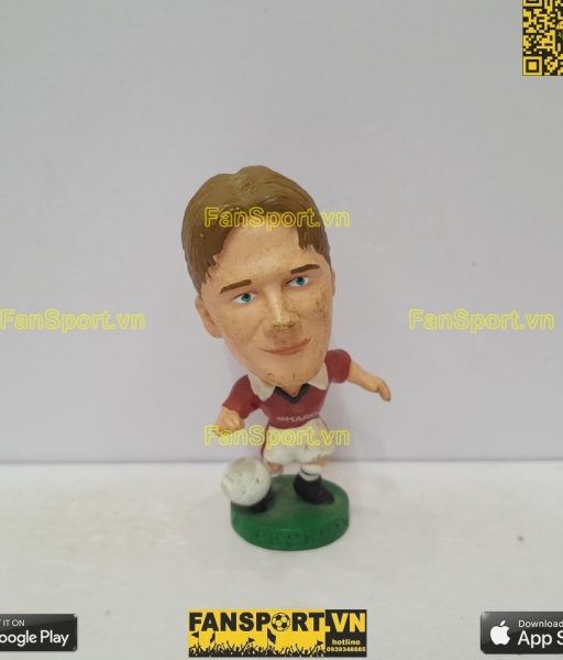 Tượng Beckham 7 Manchester United 1997-1998 home red corinthian PL581