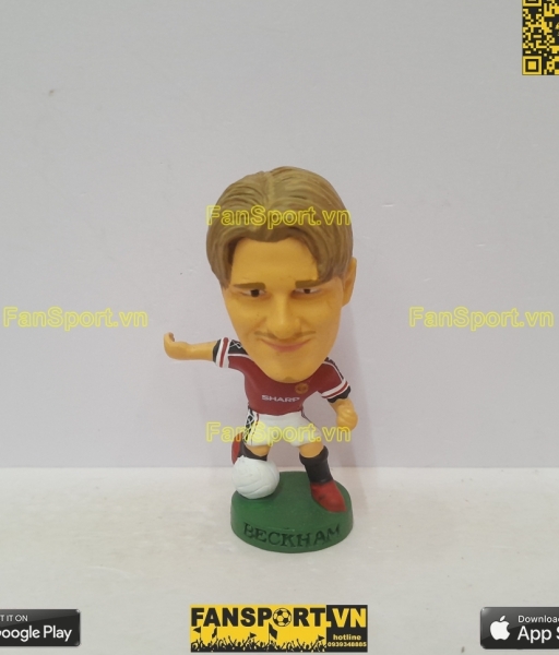 Tượng Beckham Manchester United 1998 1999 2000 home corinthian PRO245