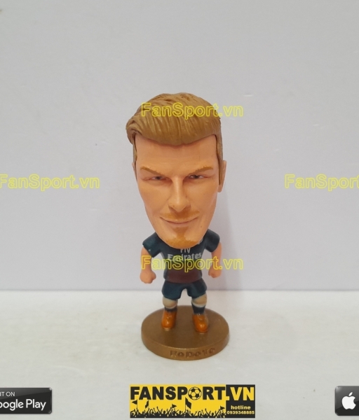 Tượng cầu thủ David Beckham 32 PSG 2013-2014 home blue kodoto