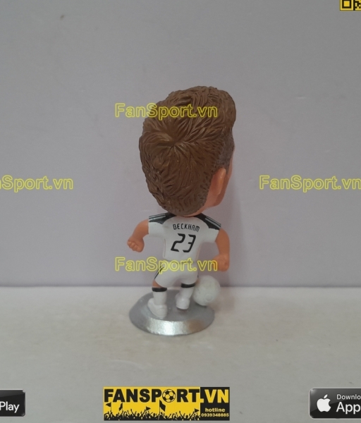 Tượng David Beckham 23 LA Galaxy 2010-2011 home white kodoto ball