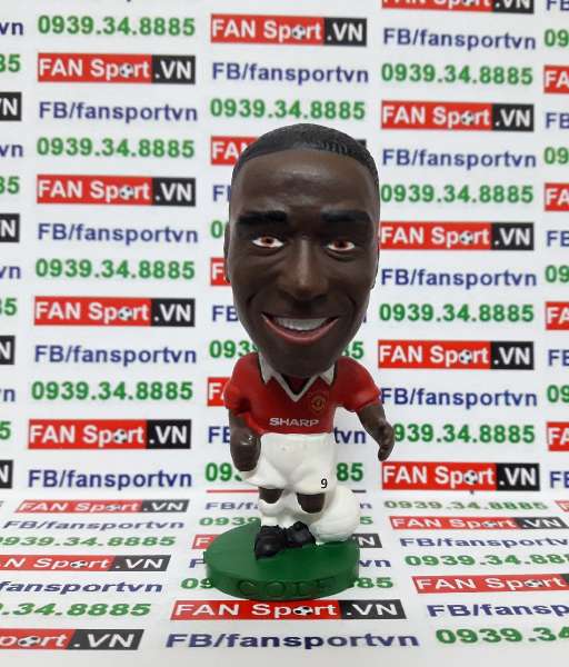 Tượng Andy Cole Manchester United 1997-2000 home corinthian PRO080