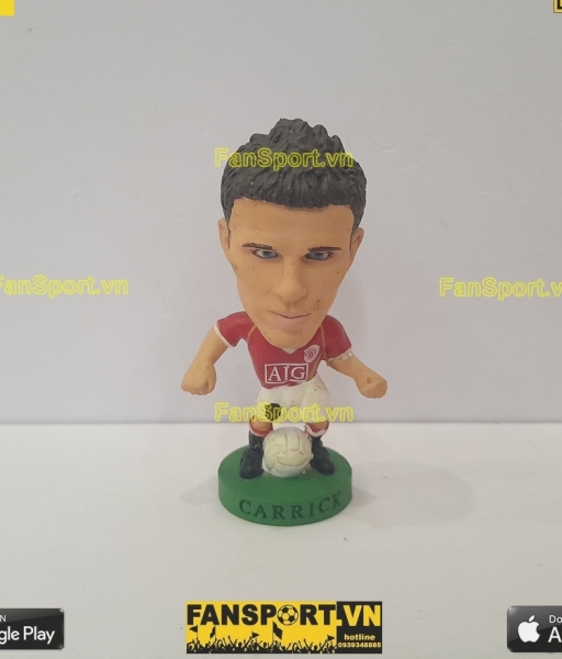 Tượng Carrick 16 Manchester United 2006-2007 home corinthian PRO1655