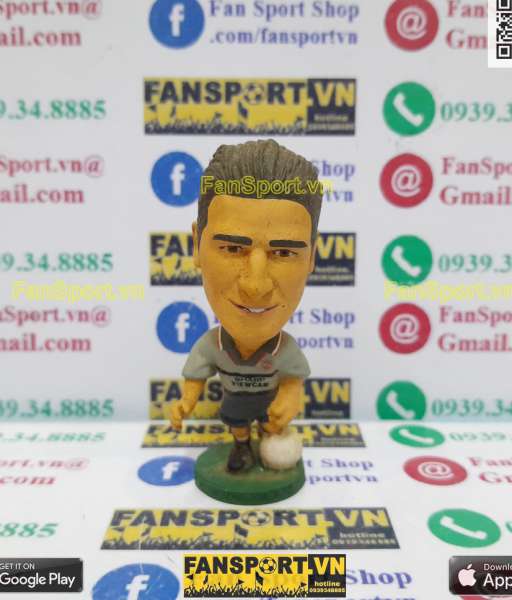 Tượng Eric Cantona 7 Manchester United 1995-1996 away corinthian PL21