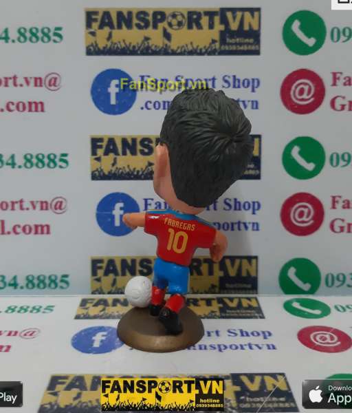 Tượng Cesc Fabregas 10 Spain 2011-2012 home kodoto Tây Ban Nha