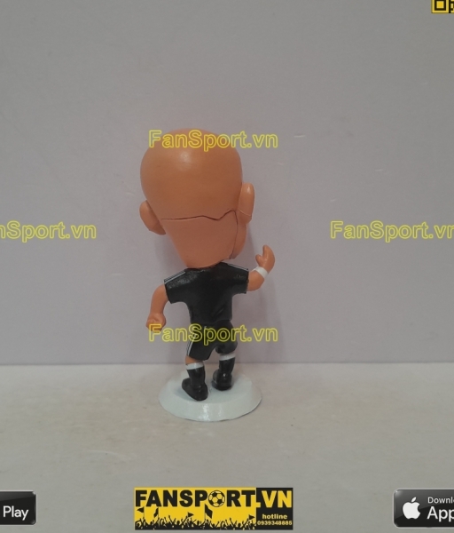 Tượng trọng tài bóng đá Pierluigi Collina 1988-2005 black kodoto