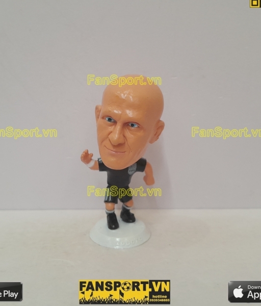 Tượng trọng tài bóng đá Pierluigi Collina 1988-2005 black kodoto