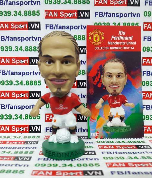 Tượng Rio Ferdinand Manchester United 2004-2006 home PRO1144