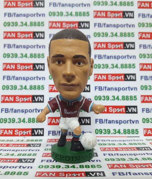 Tượng Rio Ferdinand West Ham 1999-2001 home corinthian PO053