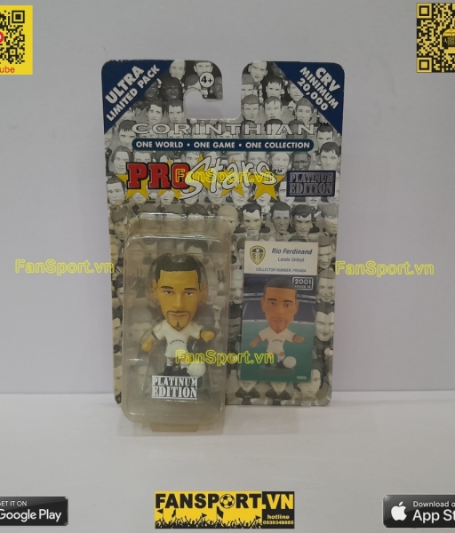 Tượng Ferdinand 29 Leeds United 2000 2001 2002 home corinthian PRO464