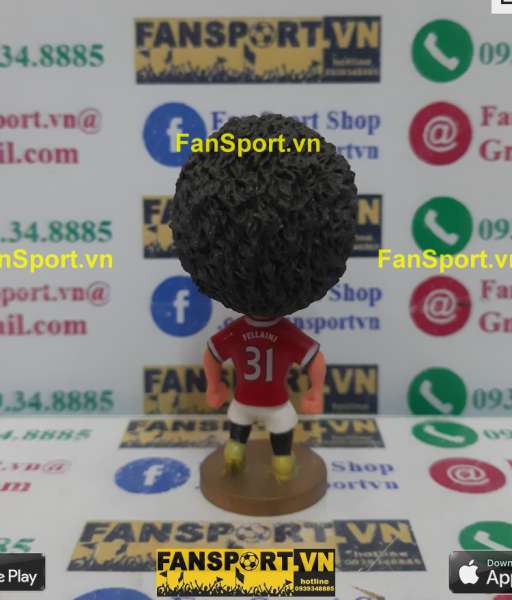 Tượng Marouane Fellaini 31 Manchester United 2014-2015 home soccerwe