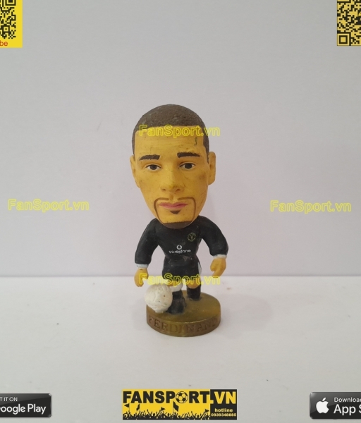 Tượng Rio Ferdinand Manchester United 2003-2005 away corinthian CG239