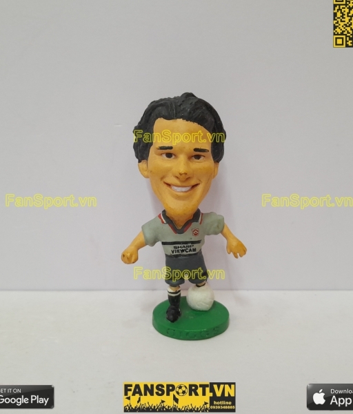 Tượng Ryan Giggs Manchester United 1995-1996 away PL01 corinthian xám