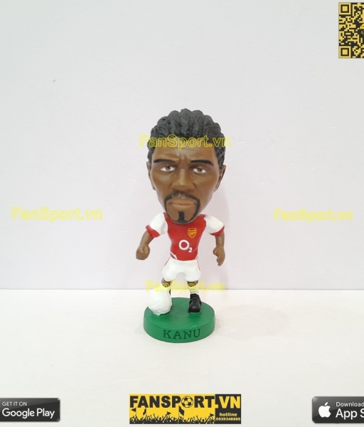 Tượng Nwankwo Kanu 25 Arsenal 2002 2003 2004 home corinthian PRO874