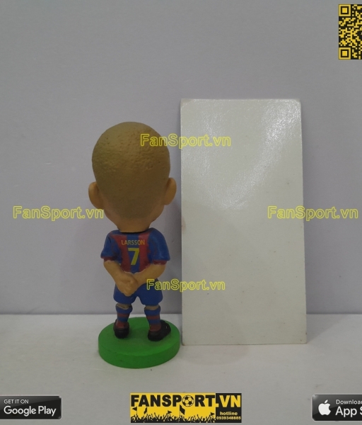 Tượng Larsson 7 Barcelona 2004-2005 home prostars Fan Favourite FF166