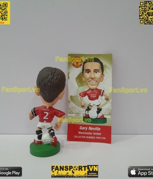 Tượng Neville Manchester United 2007 2008 2009 home corinthian PRO1700