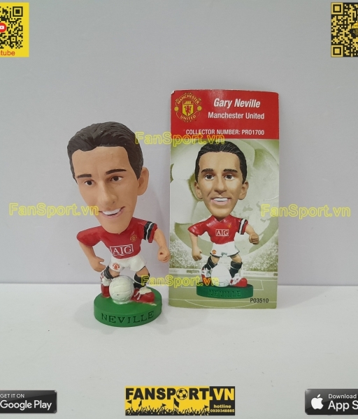 Tượng Neville Manchester United 2007 2008 2009 home corinthian PRO1700