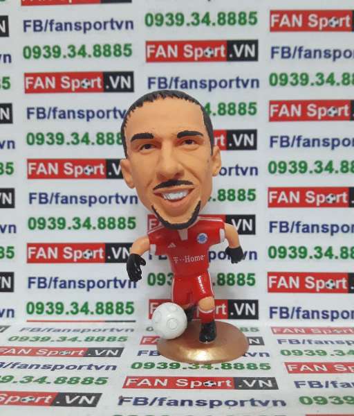 Tượng Franck Ribery 7 Bayern Munich 2009-2010 home red kodoto