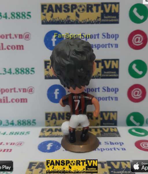 Tượng Alexandre Pato 7 AC Milan 2010-2011 home red kodoto
