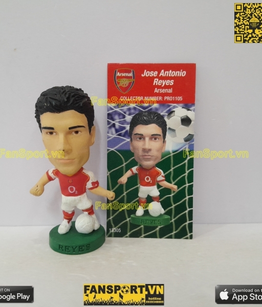 Tượng Antonio Reyes 9 Arsenal 2004-2005 home corinthian PRO1105