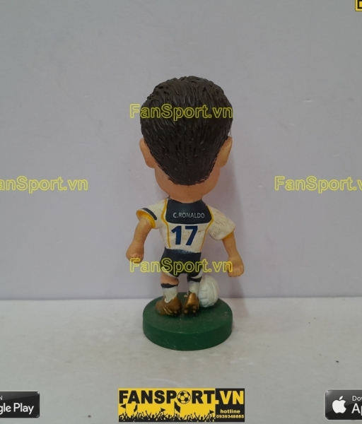 Tượng Cristiano Ronaldo Portugal 2004 2005 2006 away corinthian PR073