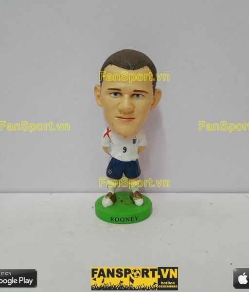 Tượng Rooney 9 England 2005 2006 2007 home prostar fan favorites FF105