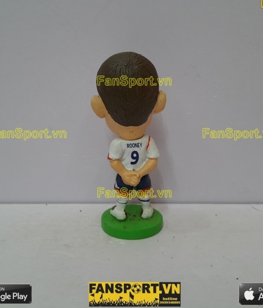 Tượng Rooney 9 England 2005 2006 2007 home prostar fan favorites FF105