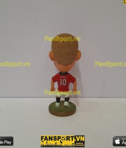 Tượng Wayne Rooney 10 Manchester United 2013-2014 home red kodoto