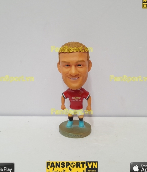Tượng Wayne Rooney 10 Manchester United 2014-2015 home red kodoto