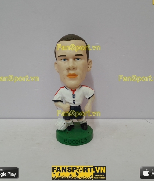 Tượng Wayne Rooney 9 England 2003 2004 2005 home corinthian PRO881