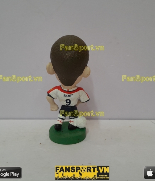 Tượng Wayne Rooney 9 England 2003 2004 2005 home corinthian PRO881