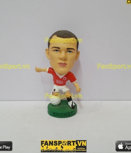 Tượng Wayne Rooney Manchester United 2006-2007 home corinthian PRO1524