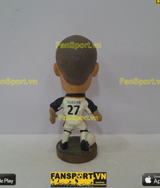 Tượng Silvestre 27 Manchester United 2001-2002 away CG148 corinthian