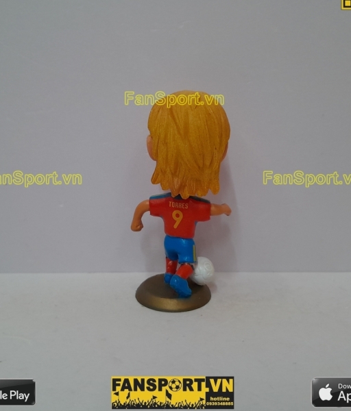 Tượng Fernando Torres 9 Spain 2011-2012 home kodoto ball Tây Ban Nha