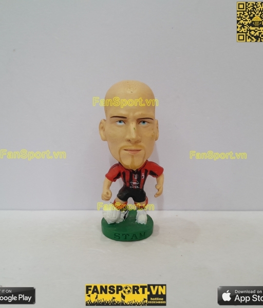 Tượng Jaap Stam 31 AC Milan 2004 2005 2006 home red corinthian PRO1138
