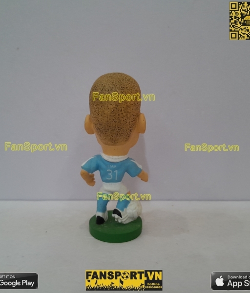 Tượng Jaap Stam 31 Lazio 2003-2004 home blue corinthian PRO1767