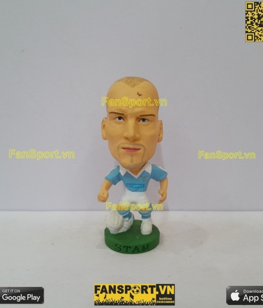 Tượng Jaap Stam 31 Lazio 2003-2004 home blue corinthian PRO1767