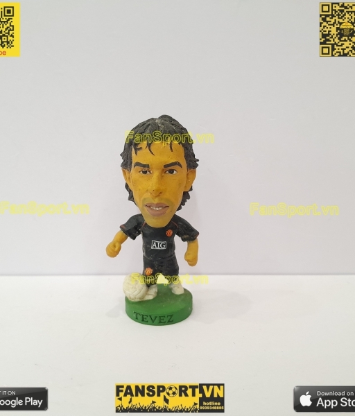 Tượng Tevez 32 Manchester United 2007-2008 away corinthian PRO1764