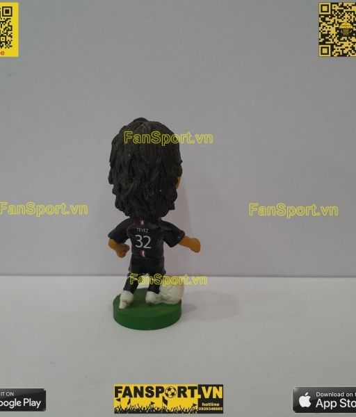 Tượng Tevez 32 Manchester United 2007-2008 away corinthian PRO1764