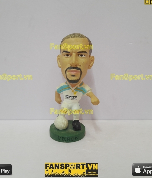 Tượng Juan Sebastian Veron Lazio 23 2000-2001 home corinthian PRO347