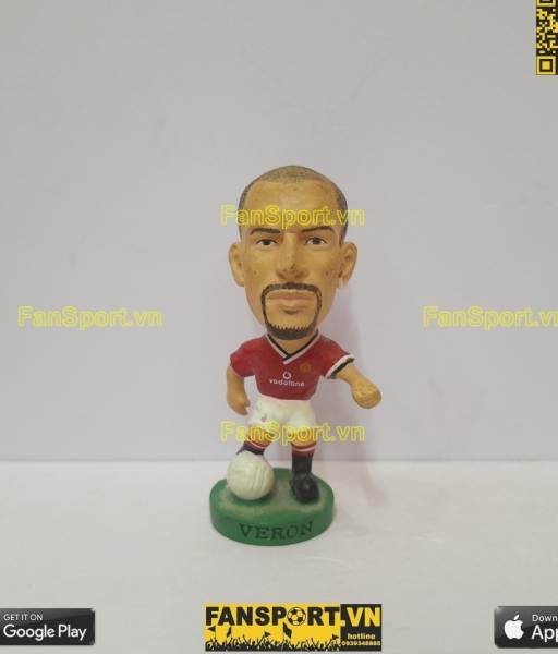 Tượng Juan Veron 4 Manchester United 2000-2002 home corinthian PRO546