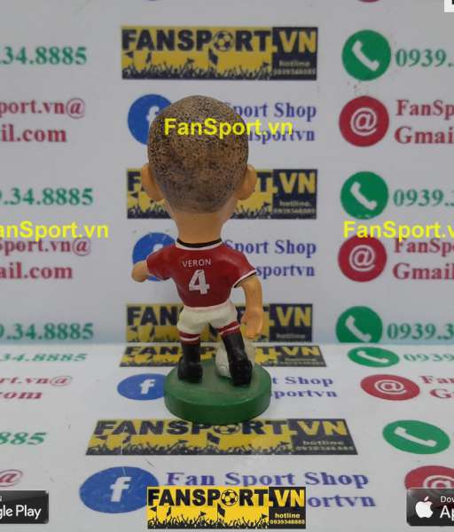 Tượng Juan Veron 4 Manchester United 2000-2002 home corinthian PRO546